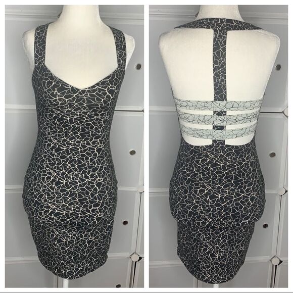 Motel Rocks Cage Back BodyCon Dress Size XS - Picture 1 of 13